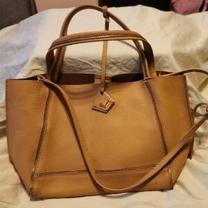 Botkier Tan Leather Tote Bag